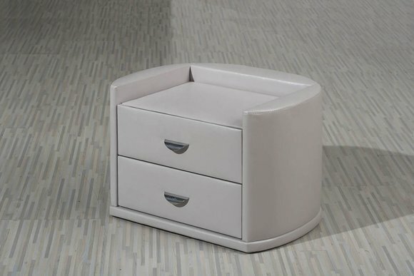 Design Nacht Leder Modern Schlaf Zimmer Beistell Konsole Tische Tisch Design Nacht Leder Modern Schlaf Zimmer Beistell Konsole Tische Tisch von JV Möbel