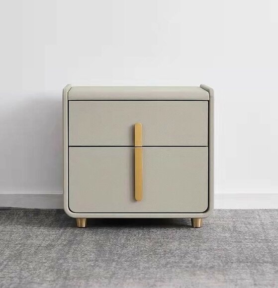 Design Nacht Tisch Konsole Metall Glanz Tische Konsolen Schlaf Zimmer von JV Möbel
