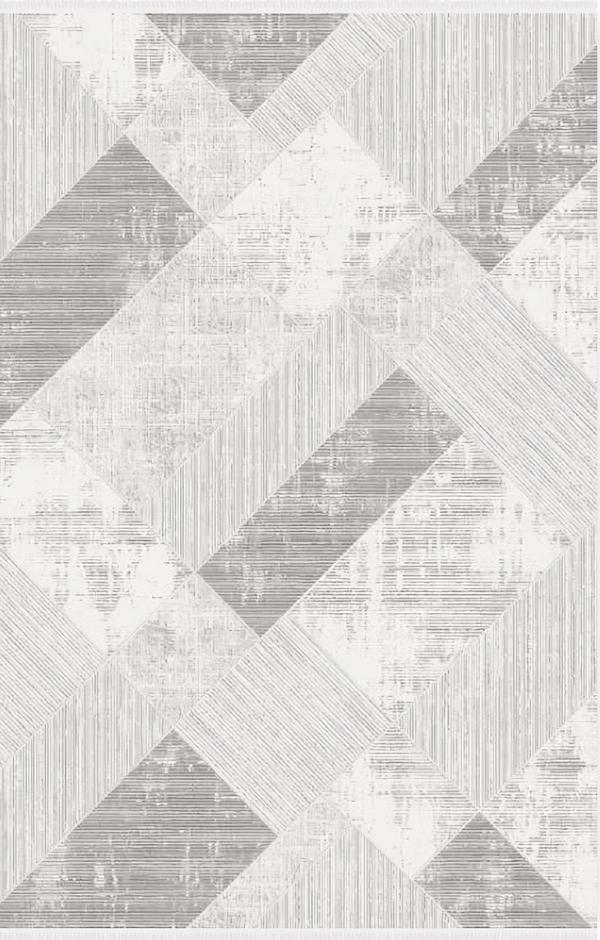 Design Orientte Teppiche Abstrakt Teppich Grau Wohnzimmer 160x230cm von JV Möbel