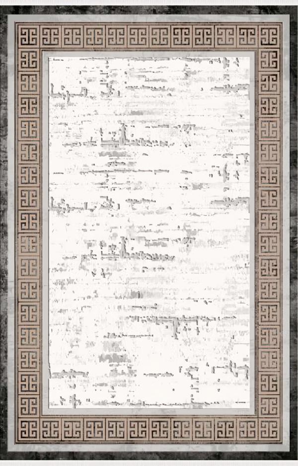 Design Orientte Teppiche Abstrakt Teppich Wohnzimmer Braun 160x230cm von JV Möbel