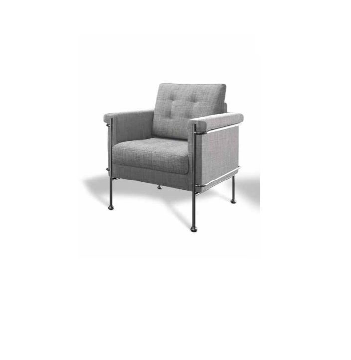 Design Relax Club Sessel Lounge Sofa 1 Sitzer Fernseh Stuhl Polster Couch Stoff von JV Möbel