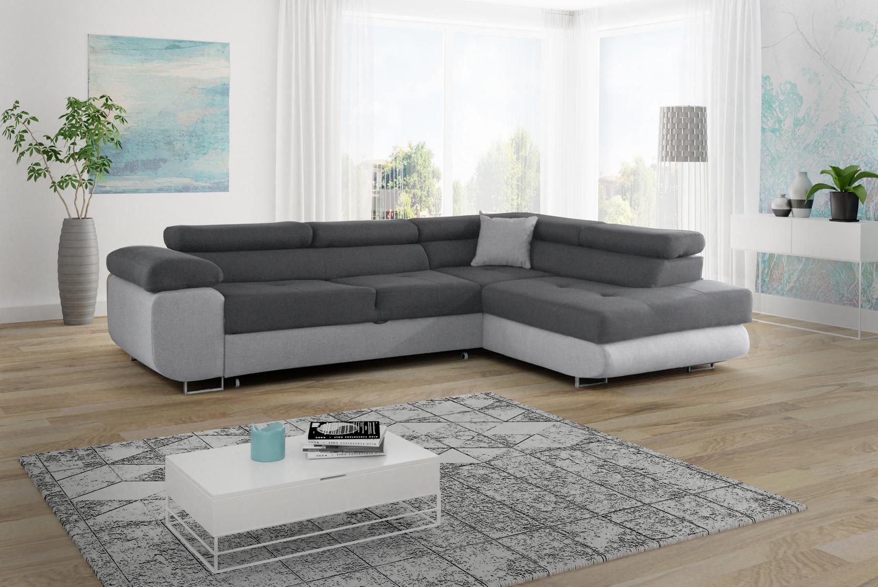 Design Schlafsofa Möbel Textilpolster Couch Sofa L Form Ecksofa Moderne Eckcouch Design Schlafsofa Möbel Textilpolster Couch Sofa L Form Ecksofa Moderne Eckcouch von JV Möbel