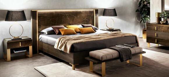 Design Schlafzimmer 3tlg. Leder Bett 2x Nachttisch Klassischer Luxus Betten Set Design Schlafzimmer 3tlg. Leder Bett 2x Nachttisch Klassischer Luxus Betten Set von JV Möbel