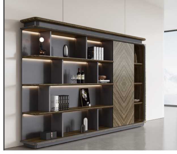 Design Schrank Bücherschrank Aktenregal Office Einrichtung Regal Büro von JV Möbel