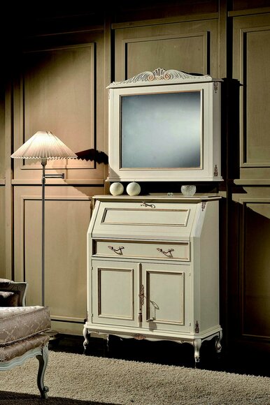 Design Schrank Luxus Sekretär Anrichte Kommode Schreibtisch Tisch Italienische von JV Möbel