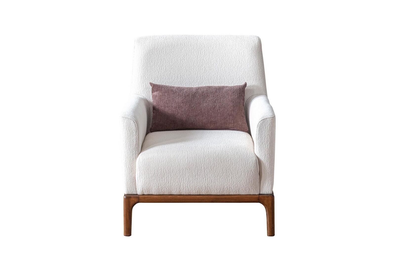 Design Sessel 1 Sitzer Luxus Relax Textil Weiß Sessel in Wohnzimmer Club Lounge Design Sessel 1 Sitzer Luxus Relax Textil Weiß Sessel in Wohnzimmer Club Lounge von JV Möbel