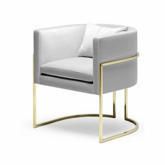 Design Sessel Metall Lounge 2x Set Garnitur Stuhl Stühle Relax Gruppe von JV Möbel