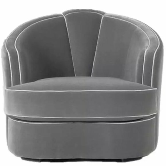 Design Sessel Metall Lounge Club 4x Set Neu Garnitur Stuhl Stühle Relax von JV Möbel