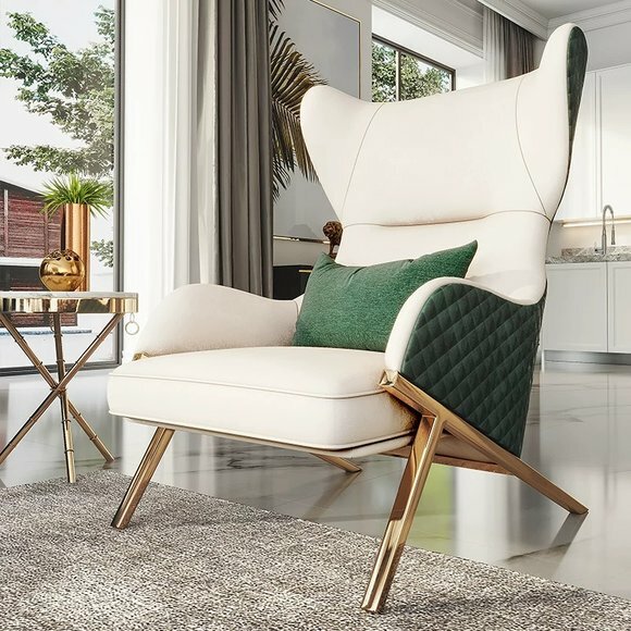 Design Sessel Metall Lounge Gruppe 4x Set Neu Stuhl Stühle Relax Garnitur von JV Möbel