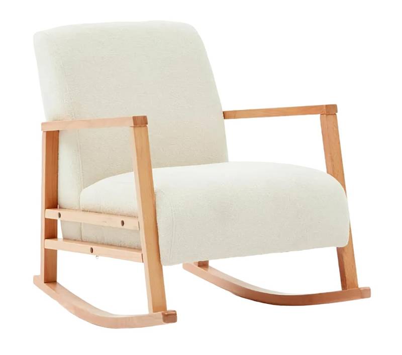 Design Sessel Wohnzimmer Luxus Schaukelsessel Einrichtung Polster Sitz von JV Möbel