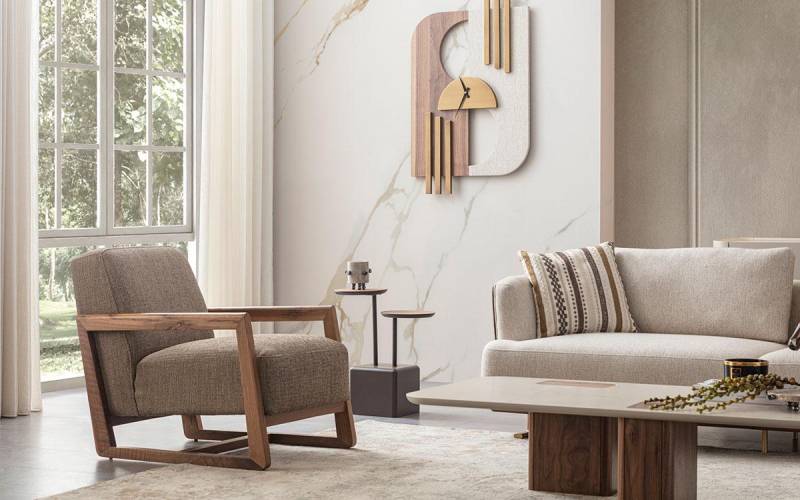Design Sitzer Luxus Sessel Relax Textil Sessel Relaxsessel Modern von JV Möbel