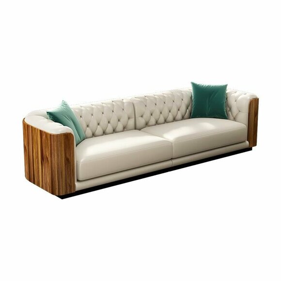 Design Viersitzer Moderne Polster Sofa 4er Sitz Möbel Big Sofas Neu Sofas von JV Möbel