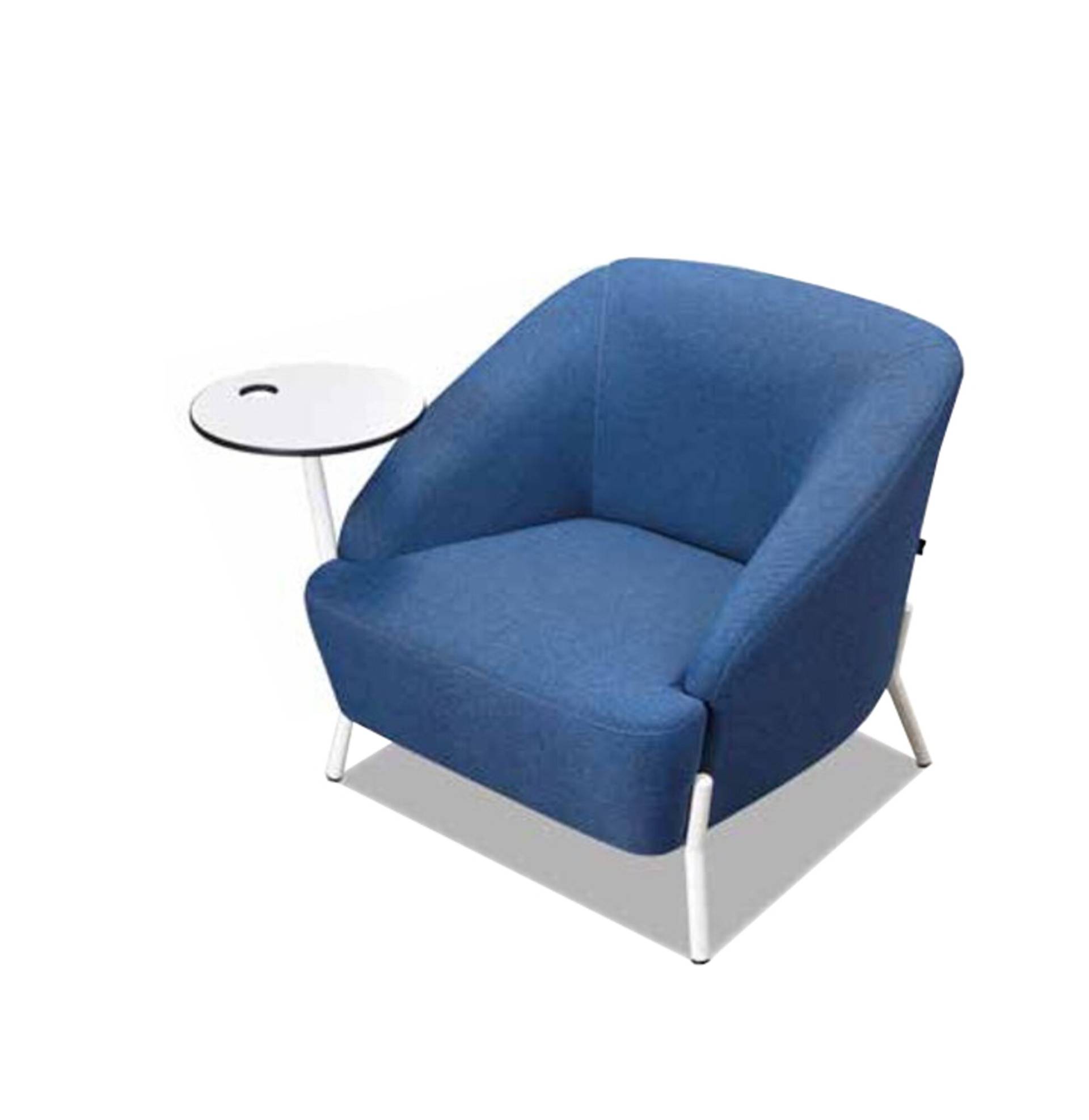 Designer Blauer Sessel Wohnzimmer Polstersessel Einsitzer Relax Möbel Designer Blauer Sessel Wohnzimmer Polstersessel Einsitzer Relax Möbel von JV Möbel