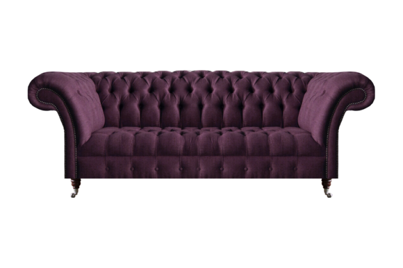 Designer Chesterfield Lila Stoffsofa Designer Couchen Luxus Viersitzer Designer Chesterfield Lila Stoffsofa Designer Couchen Luxus Viersitzer von JV Moebel