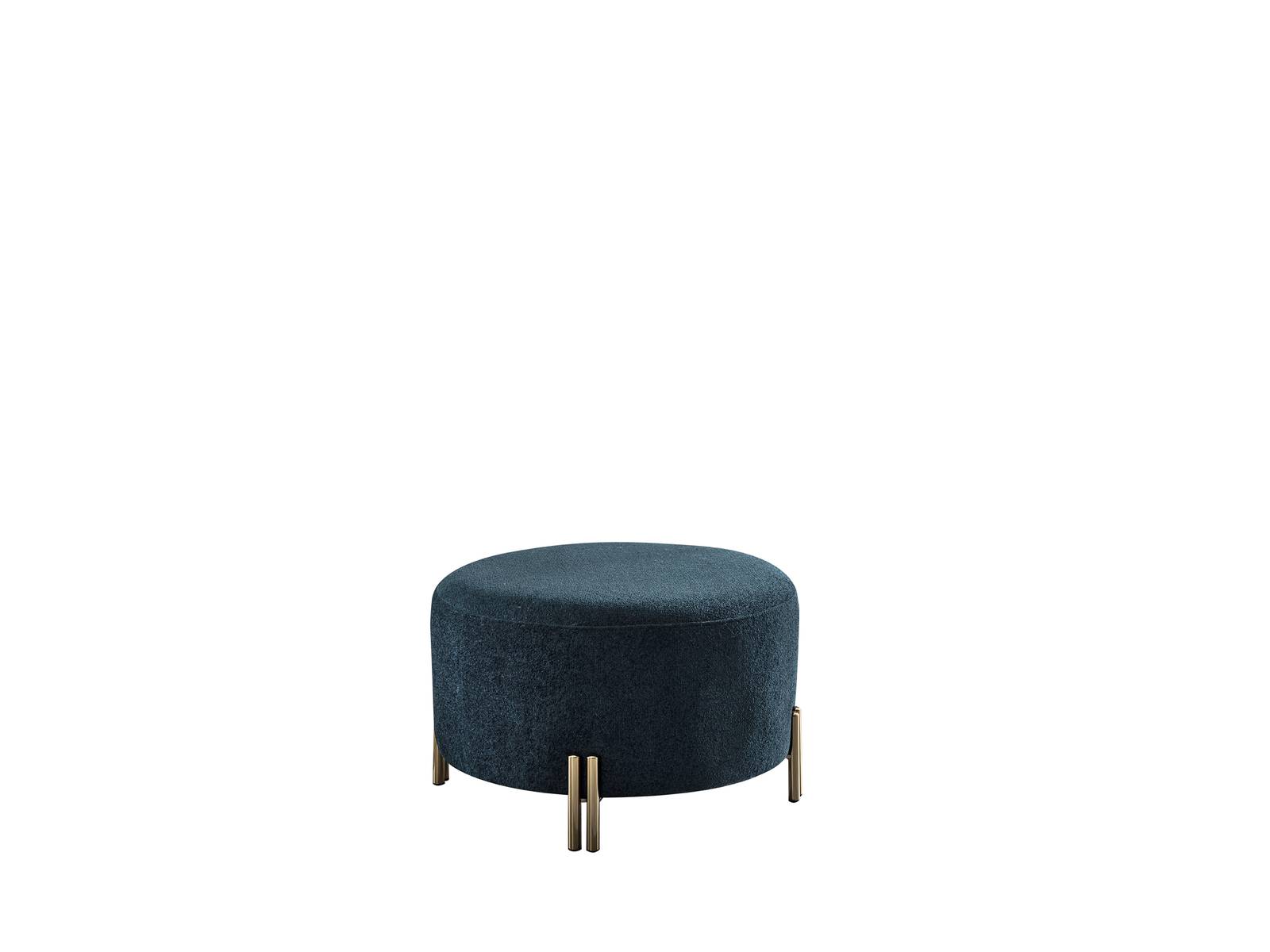 Designer Dunkelblauer Hocker Wohnzimmer Fußhocker Sitzmöbel Edle Möbel Designer Dunkelblauer Hocker Wohnzimmer Fußhocker Sitzmöbel Edle Möbel von JV Möbel