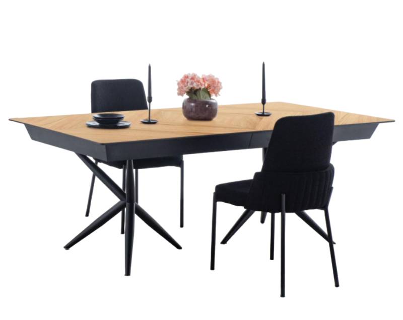 Designer Esszimmer Set 7tlg Esstisch Essgruppe Modernes 6x Stühle Luxus von JV Möbel