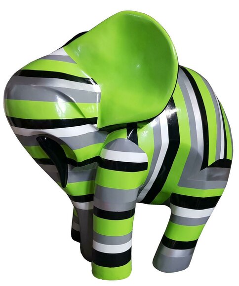 Designer Figur Statue Moderne Figuren Dekoration Elefant Deko Garten Skulpturen von JV Möbel