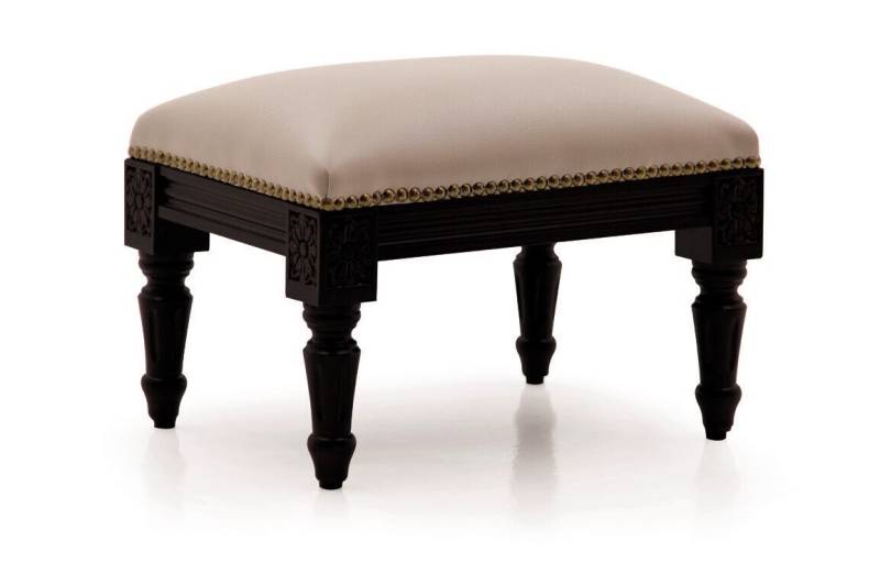 Designer Hocker Polster Wohnzimmer Bank Fußhocker Ottomane Sitzhocker Sitzpouf von JV Möbel