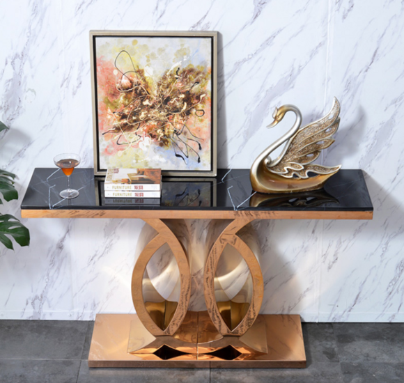 Designer Holz Konsolentisch Tisch Konsole Konsolentische Luxus Konsole von JV Möbel