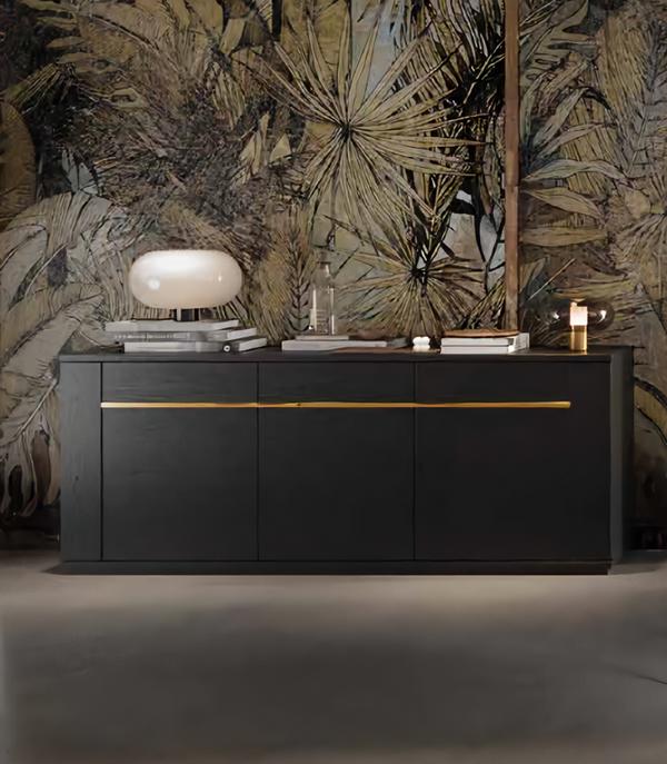 Designer Kommode Anrichte Schrank Regal Holz Luxus Kommoden Sideboard Neu von JV Möbel