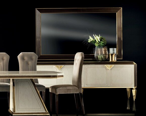 Designer Kommode Side Low Board Schrank Wohn Zimmer Holz Luxus Regal Anrichte Designer Kommode Side Low Board Schrank Wohn Zimmer Holz Luxus Regal Anrichte von JV Möbel