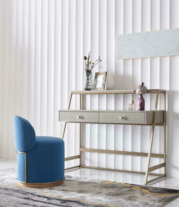 Designer Konsolen Schminktisch Kosmetik Tisch Spiegel Kommode Frisier von JV Möbel