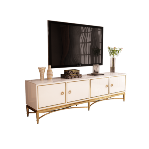 Designer RTV TV Anrichte Kommode Side Low Board Schrank Zimmer Regal von JV Möbel