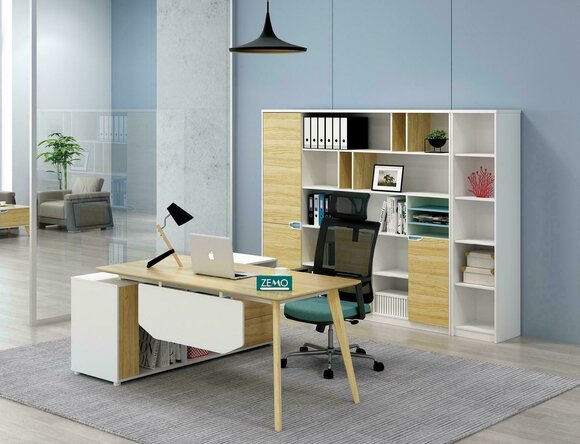 Designer Schrank Wand Regale Wohn Zimmer Schränke System Büro von JV Möbel