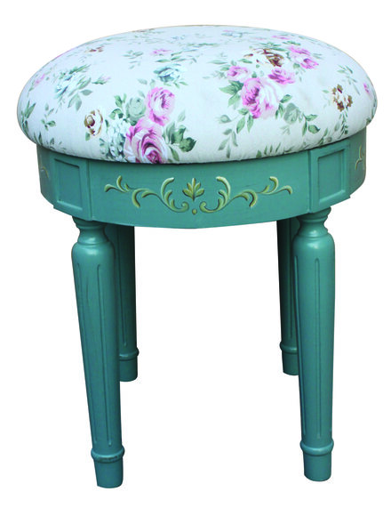 Designer Sitz Polster Bank Polster Sitz Hocker Bank Textil Holz Stil Landhaus von JV Möbel