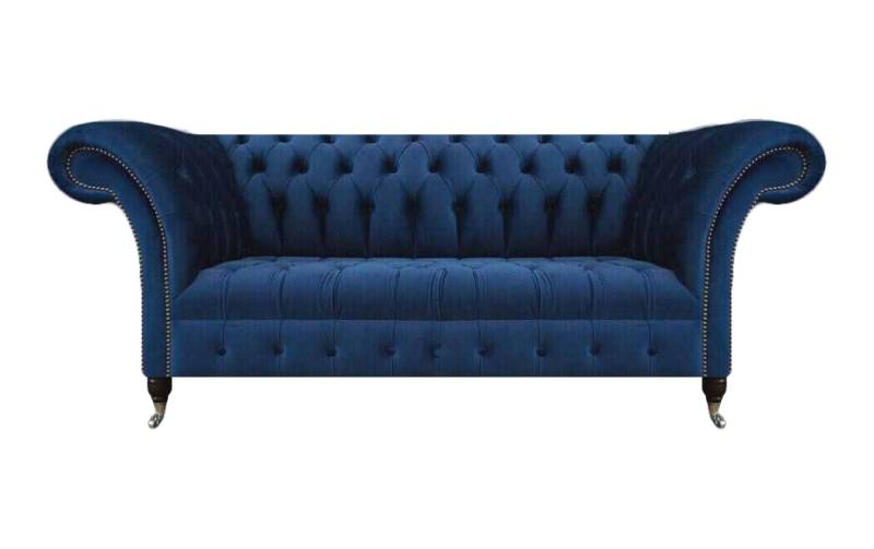 Designer Sofa Dreisitze Chesterfield Couch Einrichtung Wohnzimmer Polstermöbel von JV Möbel