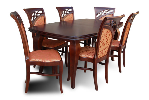 Designer Stühle Tisch Set Garnituren Komplett Wohnzimmer Esszimmer von JV Moebel