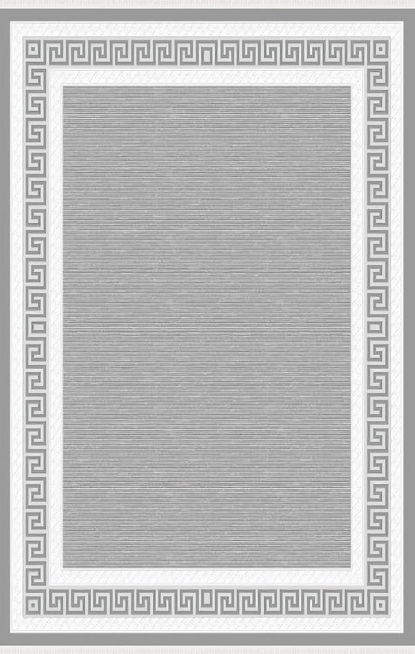 Designer Teppiche Flachgewebe Abstrakte Teppich Orientteppich 160x230 Grau von JV Möbel