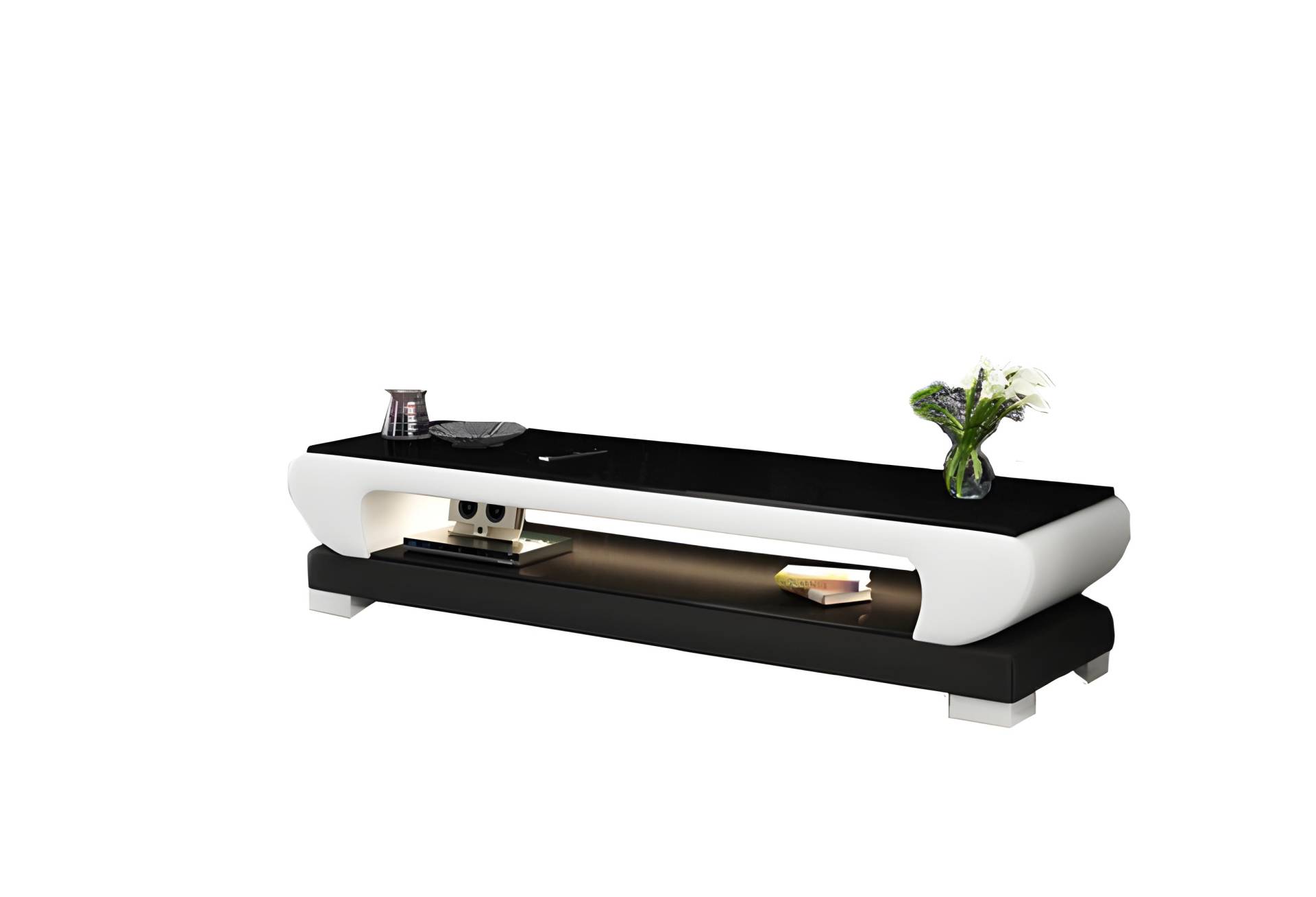 Designer Unterschrank Kommode Low Board Schrank Wohn Zimmer Regal Fernseh Sofort von JV Möbel
