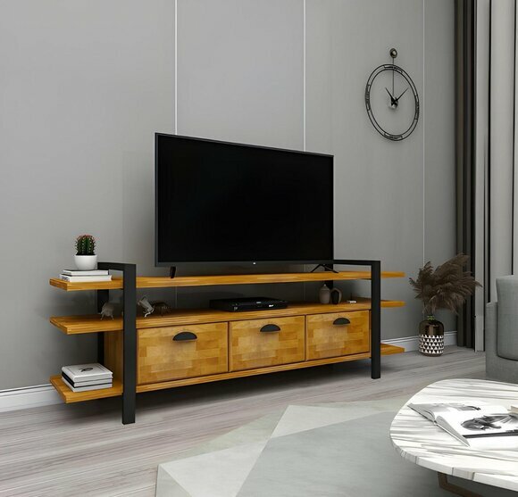 Designer Wohnzimmer Möbel Moderner TV-Ständer Luxuriöses Holz Sideboard Designer Wohnzimmer Möbel Moderner TV-Ständer Luxuriöses Holz Sideboard von JV Moebel