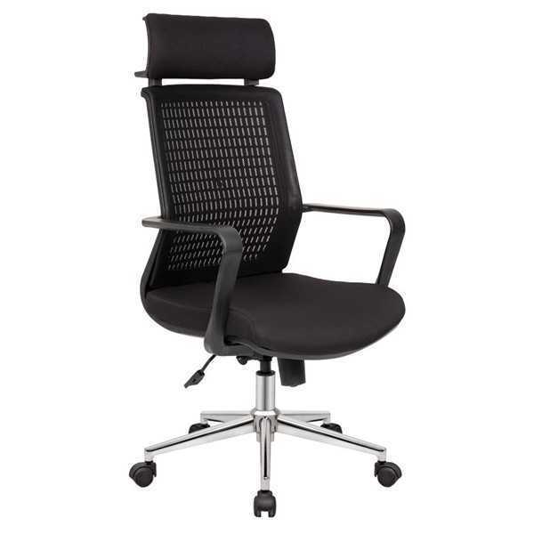Drehbarer Chefsessel Bürostuhl Schreibtischstuhl Drehstuhl Sessel Textil Stuhl von JV Möbel