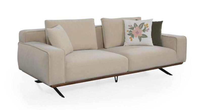 Dreisitzer Couch Sofa Polster Möbel Polstermöbel Sofas Möbel Couchen 230cm von JV Möbel