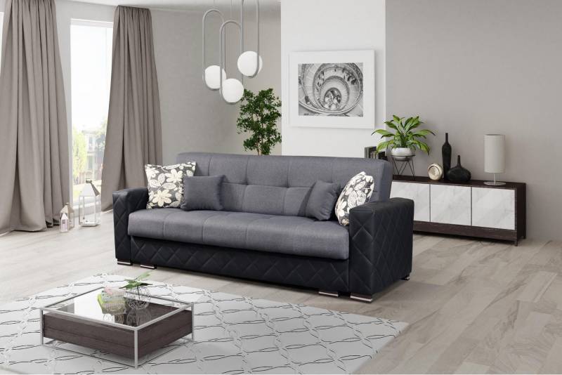 Dreisitzer Luxus Big Sofas Couchen Textil 3 Sitzplatz Sofa Couch Polser Sitz Neu von JV Möbel