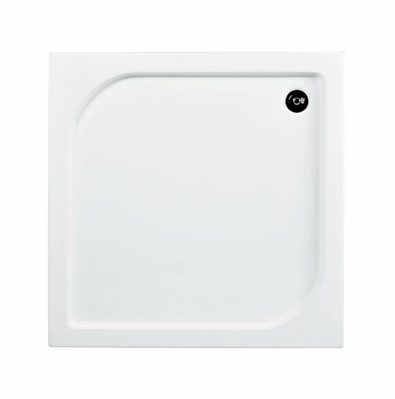 Duschtasse Dusche Duschwanne Acrylwanne Brausewanne Flach Ablaufgarnitur Ablauf von JV Möbel
