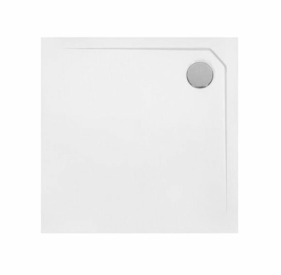 Duschwanne Duschtasse Dusche Acrylwanne Brausewanne Flach Ablaufgarnitur Ablauf von JV Möbel