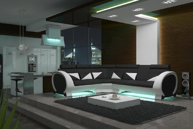 ECKSOFA LEDERSOFA LEDERGARNITUR ECKCOUCH DESIGN *FARBWAHL* SOFA LEDER COUCH ECKSOFA LEDERSOFA LEDERGARNITUR ECKCOUCH DESIGN *FARBWAHL* SOFA LEDER COUCH von JV Möbel