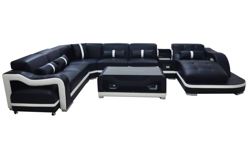 Eck Sofa Couch Polster Ecke Garnitur Leder Couchen Wohnlandschaft U Form Sofas Eck Sofa Couch Polster Ecke Garnitur Leder Couchen Wohnlandschaft U Form Sofas von JV Möbel