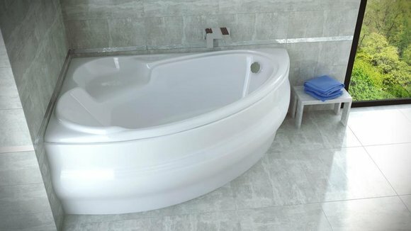Eckbadewanne Bade Wannen Exclusive freistehende Badewanne Acrylwanne Bad Wanne von JV Möbel