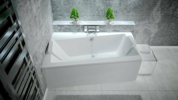 Eckbadewanne Bade Wannen Exclusive freistehende Badewanne Acrylwanne Wanne Bad von JV Möbel