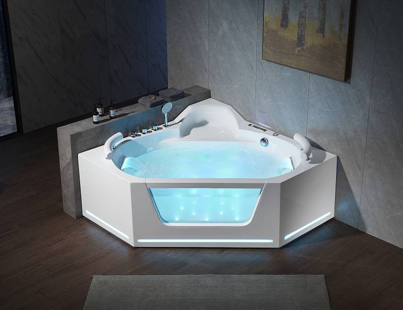 Eckbadewanne Wanne Whirlpool Spa Indoor Badewanne Whirlpool Wannen von JV Möbel