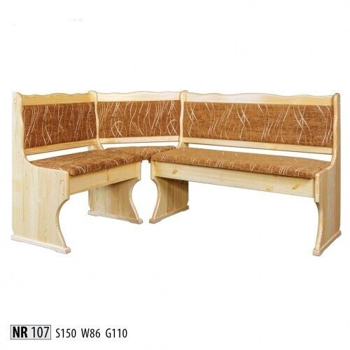 Eckbank Holzbank massive Bänke Küche Essbereich Ecksitz Echtholz Holz Möbel Neu von JV Möbel