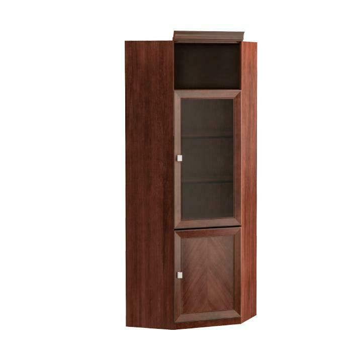 Eckschrank Schrank Holzschrank Bücherschrank Schrankkommode Büro Eckschrank Schrank Holzschrank Bücherschrank Schrankkommode Büro von JV Möbel