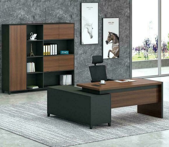 Eckschreibtisch Büro Chef Zimmer Möbel Design Schreibtische Praxis Eckschreibtisch Büro Chef Zimmer Möbel Design Schreibtische Praxis von JV Möbel