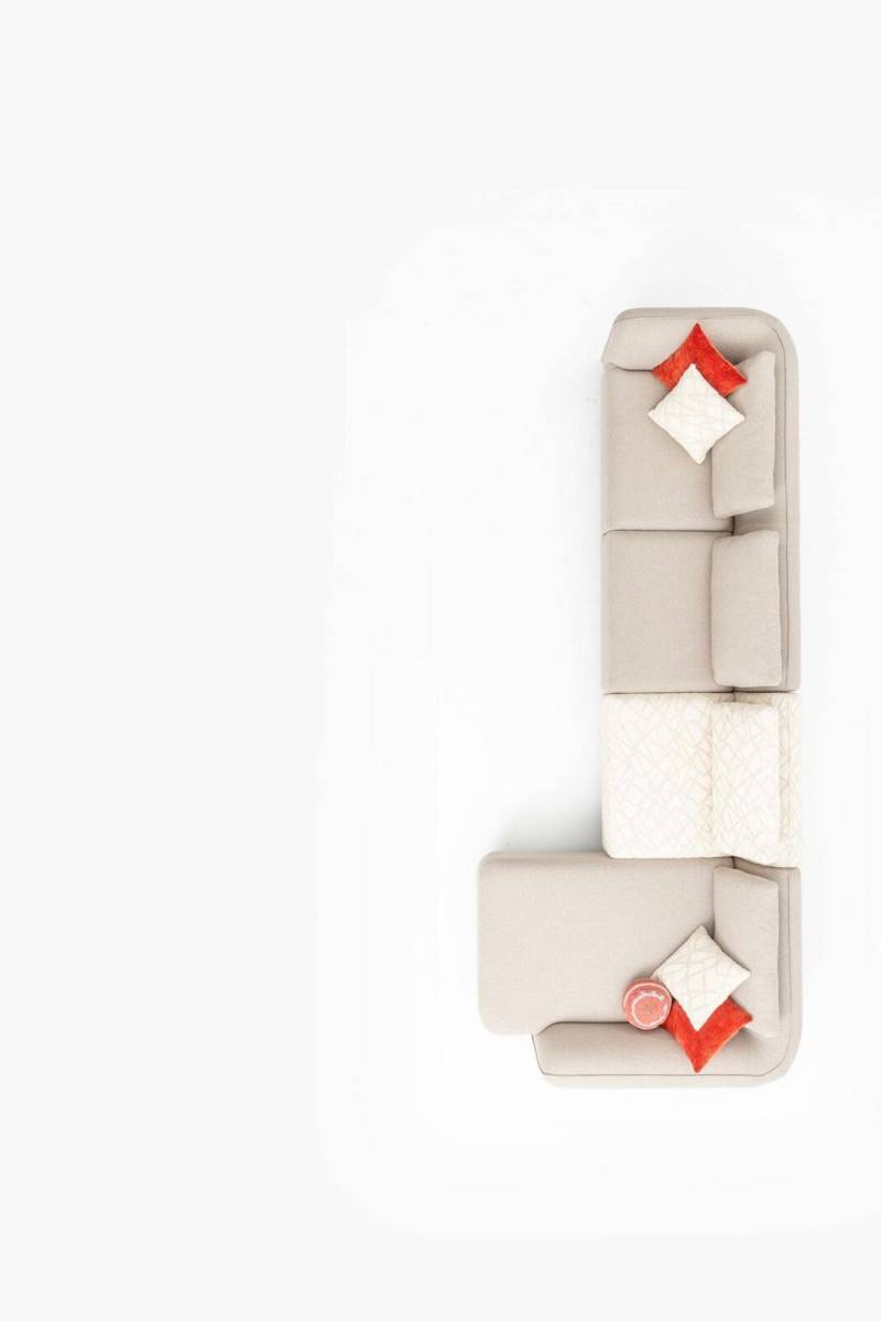 Ecksofa L-form Modern Wohnzimmer Polstersofa Luxus Möbel 420x170cm von JV Möbel
