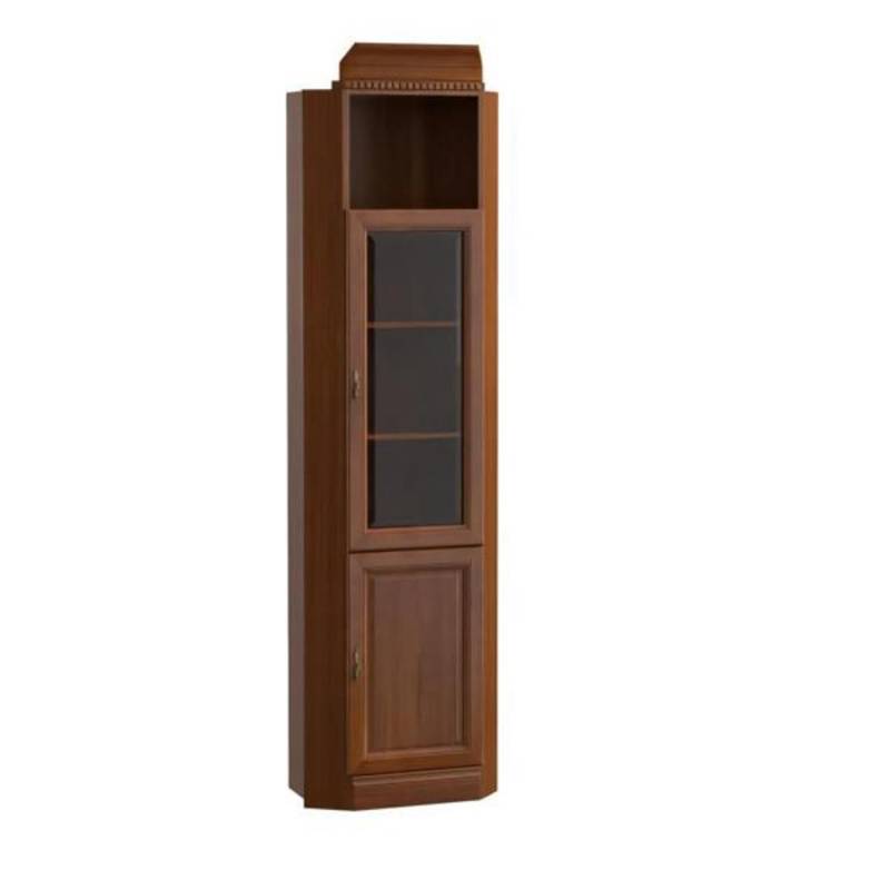 Eckvitrine Vitrinenschrank Glasdisplay Regalvitrine Schrankvitrine Glasschrank von JV Möbel