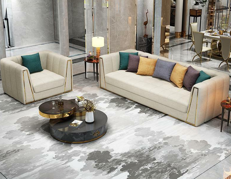Edelstahl Exklusive Design Möbel 31 Sitzer Hocker Couch Polster Garnitur Edelstahl Exklusive Design Möbel 31 Sitzer Hocker Couch Polster Garnitur von JV Möbel